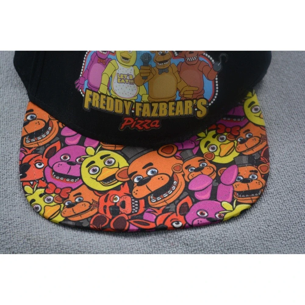 Freddy Fazbear's Pizza Black Snapback Hat Official 2019 Five Nights Cap